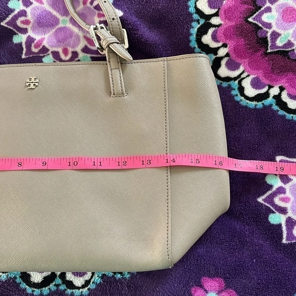 Tory Burch laptop leather tote!